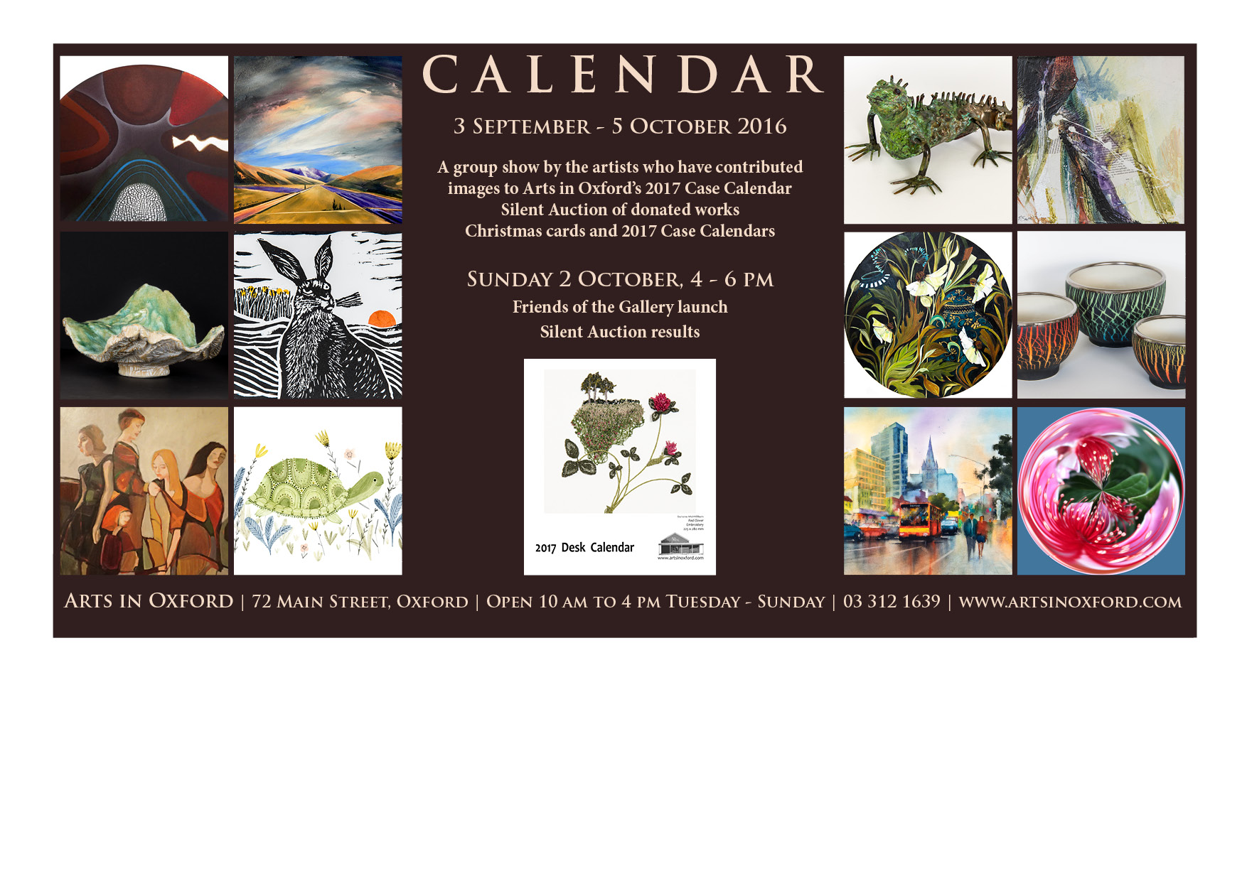 Calendar Friends 2017 email invite